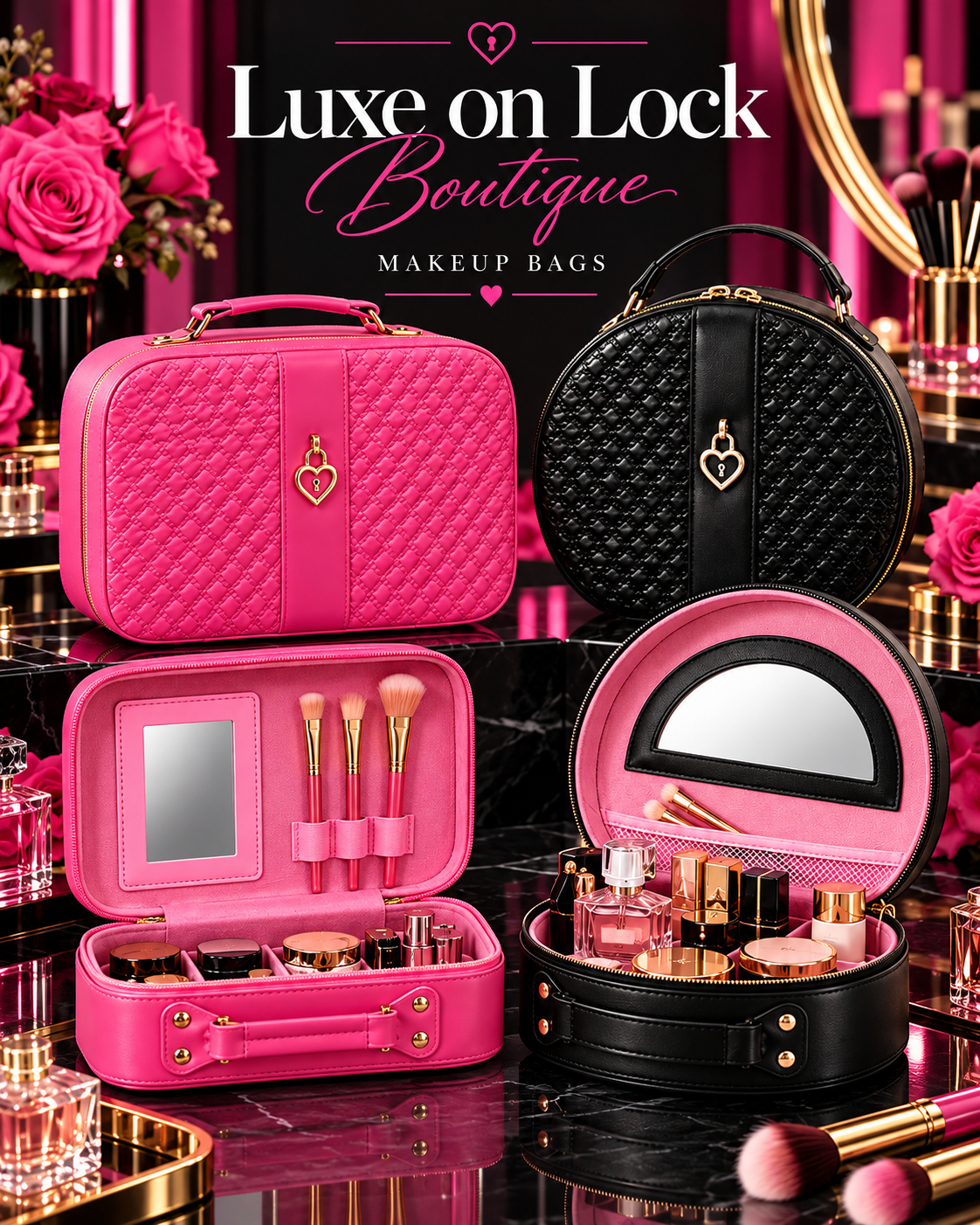 The Luxe Makeup Bag