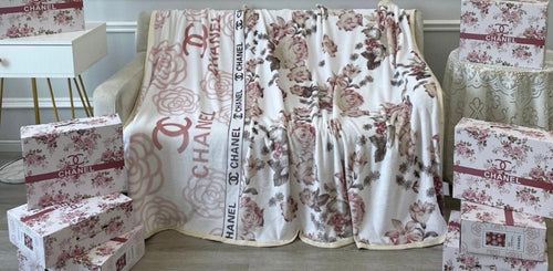 Chanel Throw Blankets